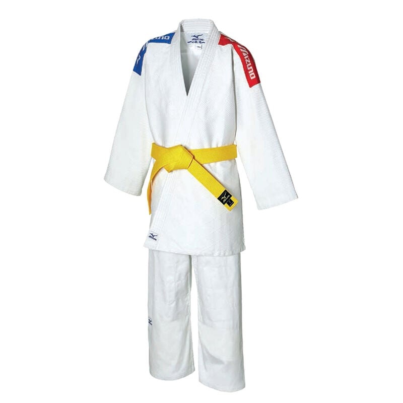 Ju-jitsu Gis Mizuno Kodomo Plus Belt Set Femme Blanche | France M1964EA