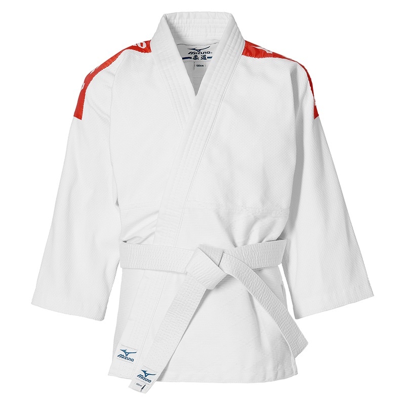 Ju-jitsu Gis Mizuno Kodomo Plus Belt Set Homme Rouge | France M2349BO