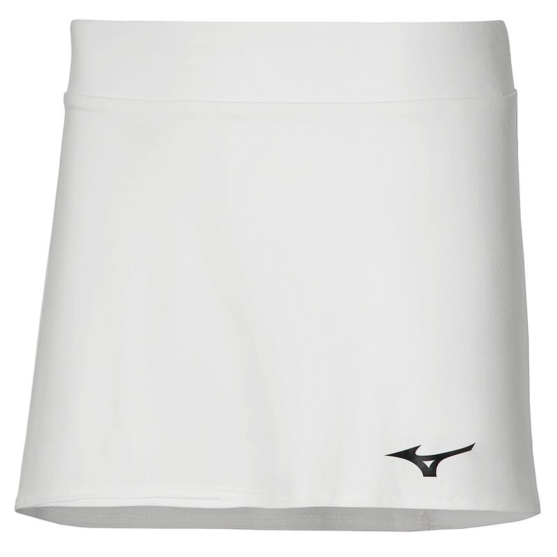 Jupes Mizuno Flex Skort Femme Blanche | France M5206DX