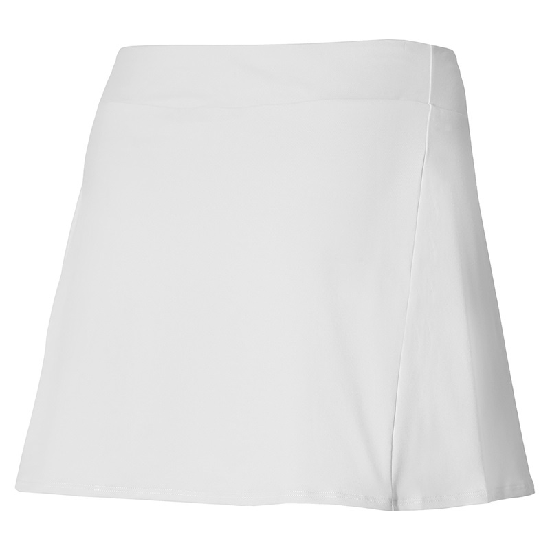 Jupes Mizuno Flex Skort Femme Blanche | France M9801GF