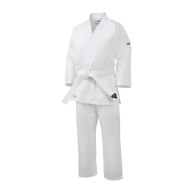 Karategis Mizuno Kiai Karategi With Belt Homme Blanche | France M7986HF