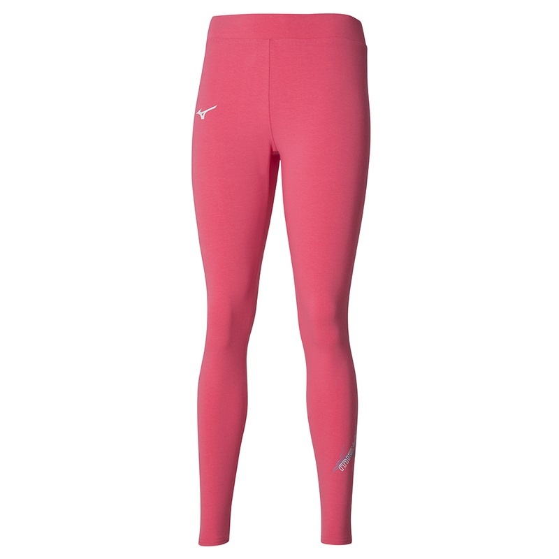 Leggings Mizuno Athletics Femme Rose | France M1643AO