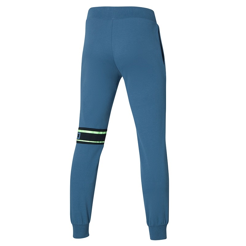 Pantalon Mizuno Athletics Sweat Homme Bleu | France M3217DU