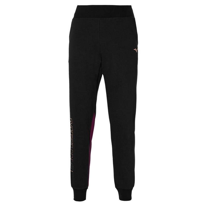 Pantalon Mizuno Sweat Femme Noir | France M2675RI