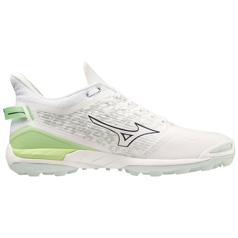 Patin Hockey Mizuno Wave Leopardus Femme Blanche | France M1620MY