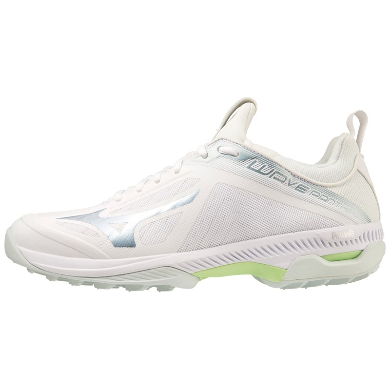 Patin Hockey Mizuno Wave Panthera Femme Blanche Vert | France M2893IS