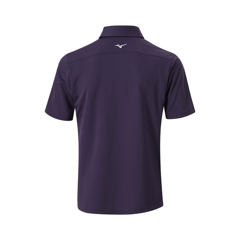 Polo Mizuno Breath Thermo St Homme Violette | France M9603SF