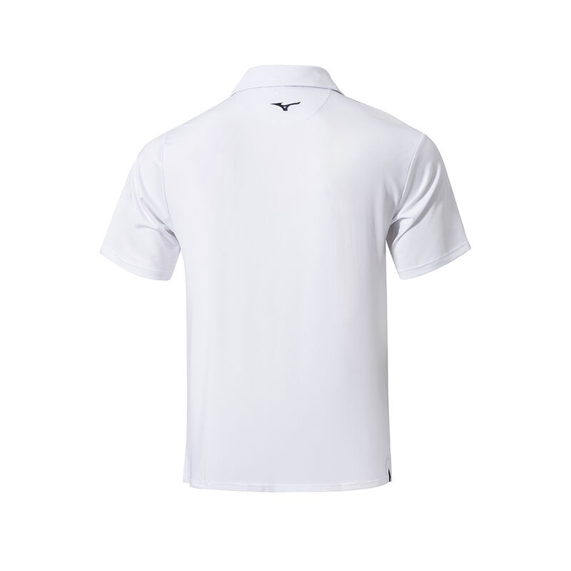 Polo Mizuno QD Comp Homme Blanche | France M1687SF