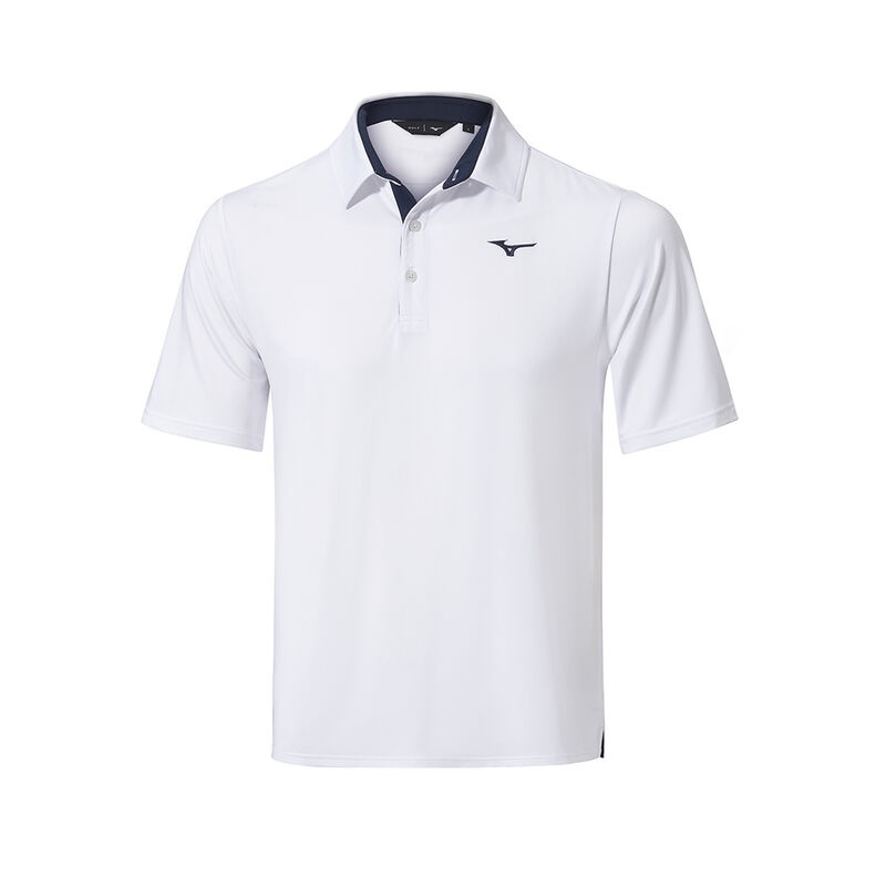 Polo Mizuno QD Comp Homme Blanche | France M1687SF