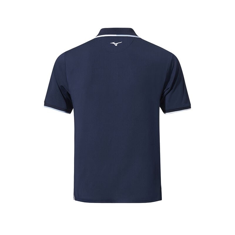 Polo Mizuno QD Comp Plus Homme Bleu Marine | France M8064GX