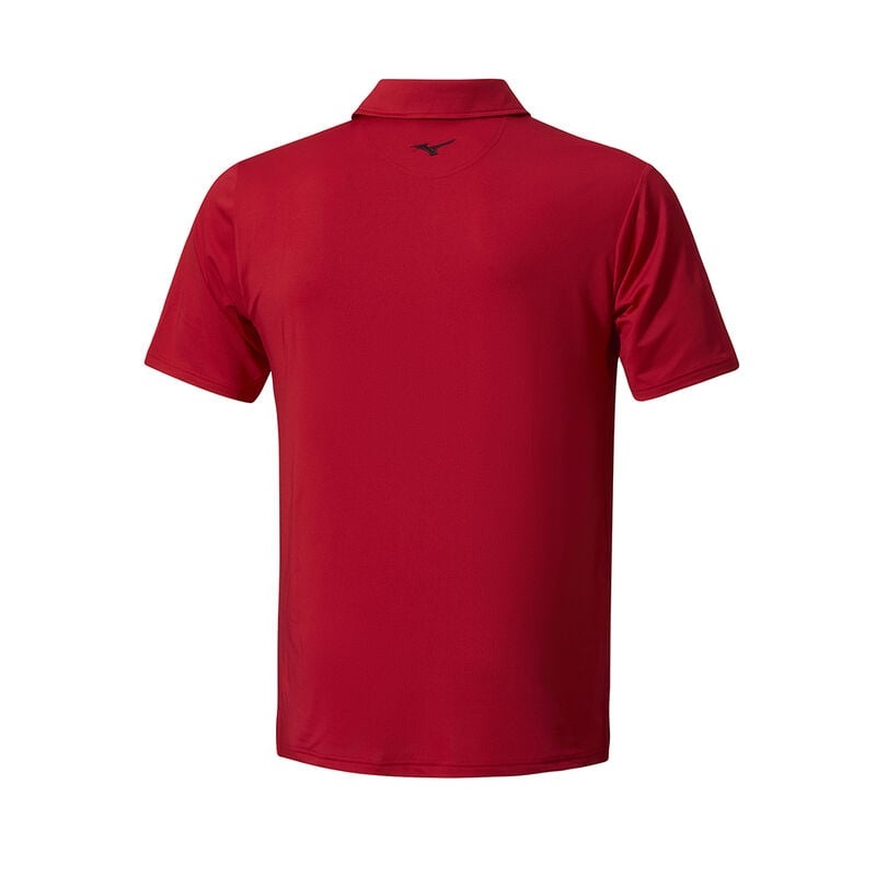 Polo Mizuno QD Elite Stripe Homme Rouge | France M7346LD