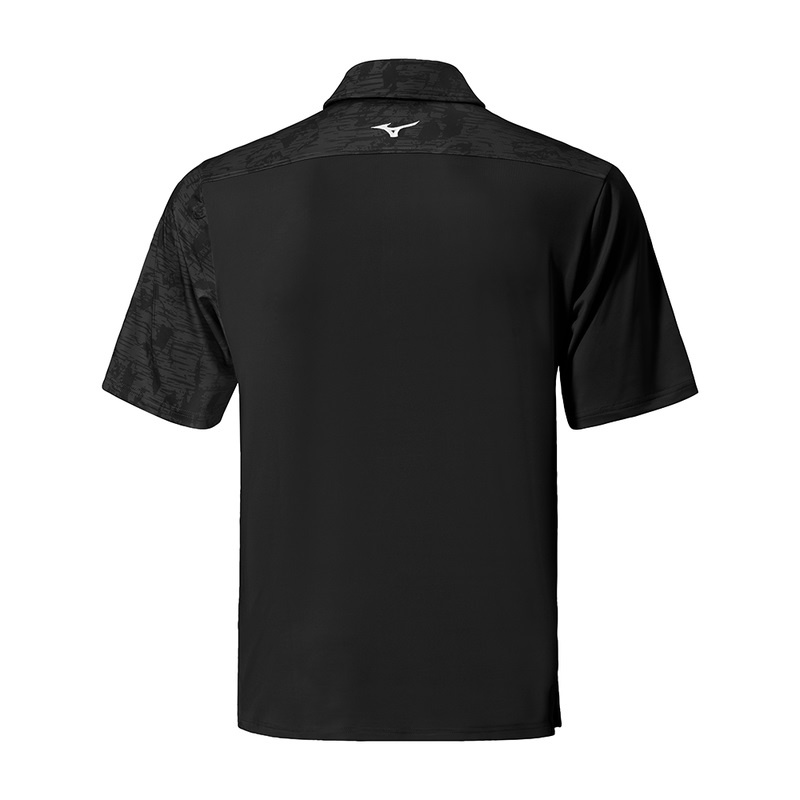 Polo Mizuno QD Hazard Bloc Homme Noir | France M0746EG