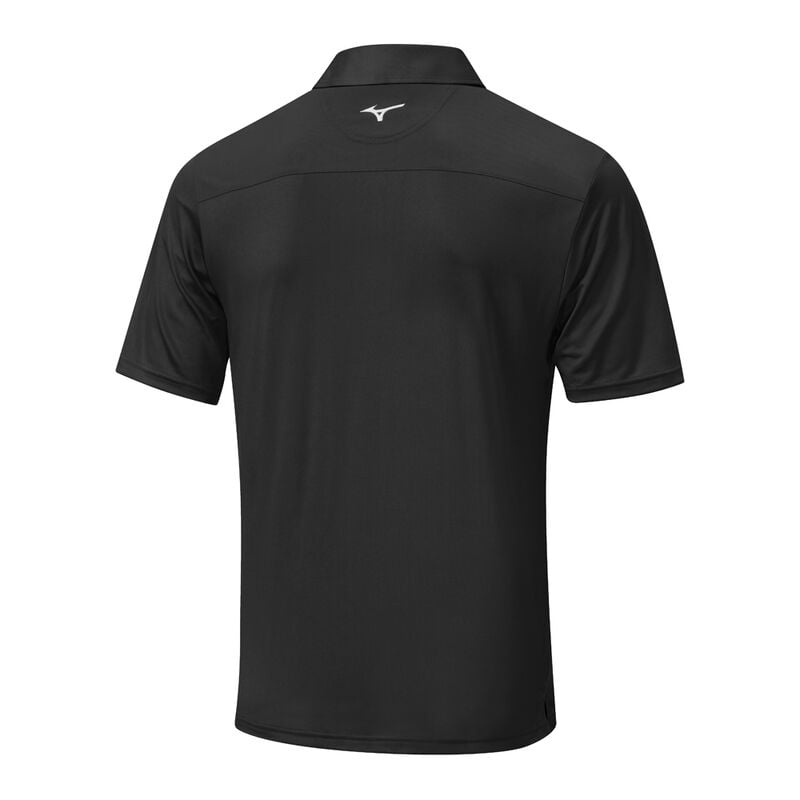 Polo Mizuno Quick Dry Citizen Homme Noir | France M0987OM