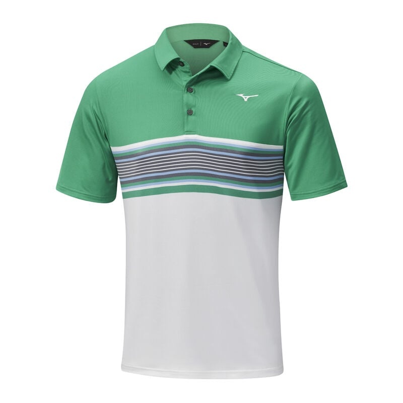 Polo Mizuno Quick Dry Oceanic Homme Menthe | France M2190BQ