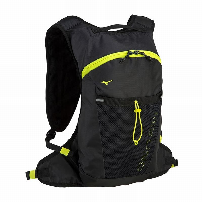 Sac a Dos Mizuno Femme Noir Jaune | France M0491RL