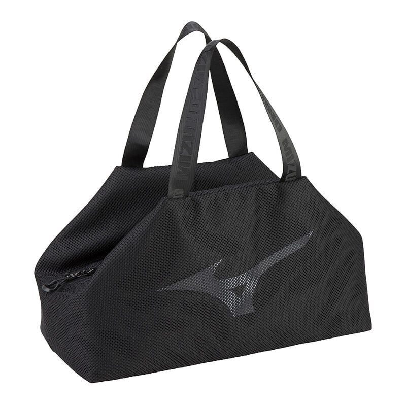 Sacs Mizuno Mesh Holdall 22 Femme Noir | France M6815XO