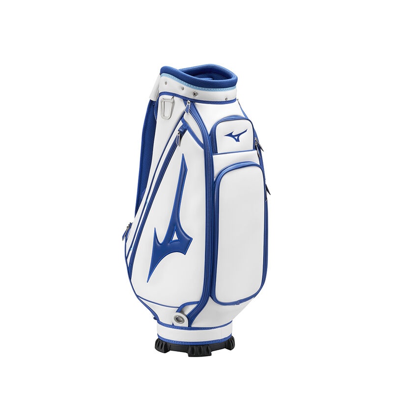 Sacs Mizuno Tour Staff Mid FY22 Femme Blanche Bleu | France M7536DH