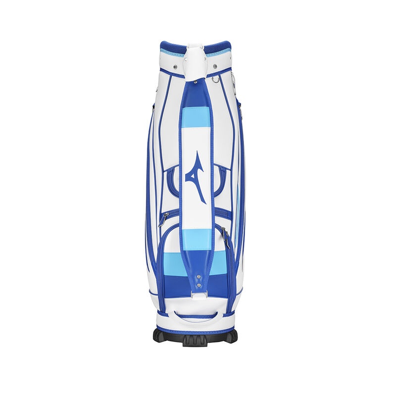 Sacs Mizuno Tour Staff Mid FY22 Femme Blanche Bleu | France M7536DH