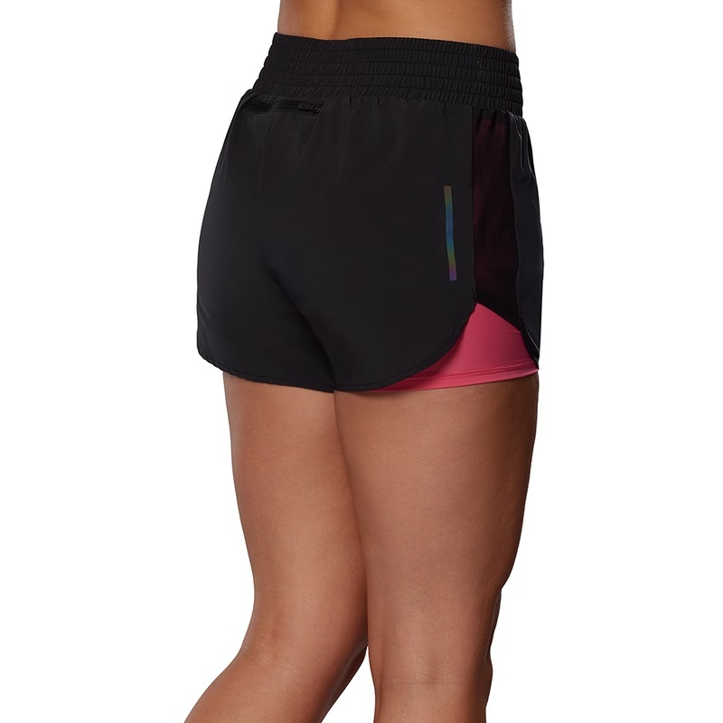 Short Mizuno 2in1 4.5 Femme Noir | France M6871BU