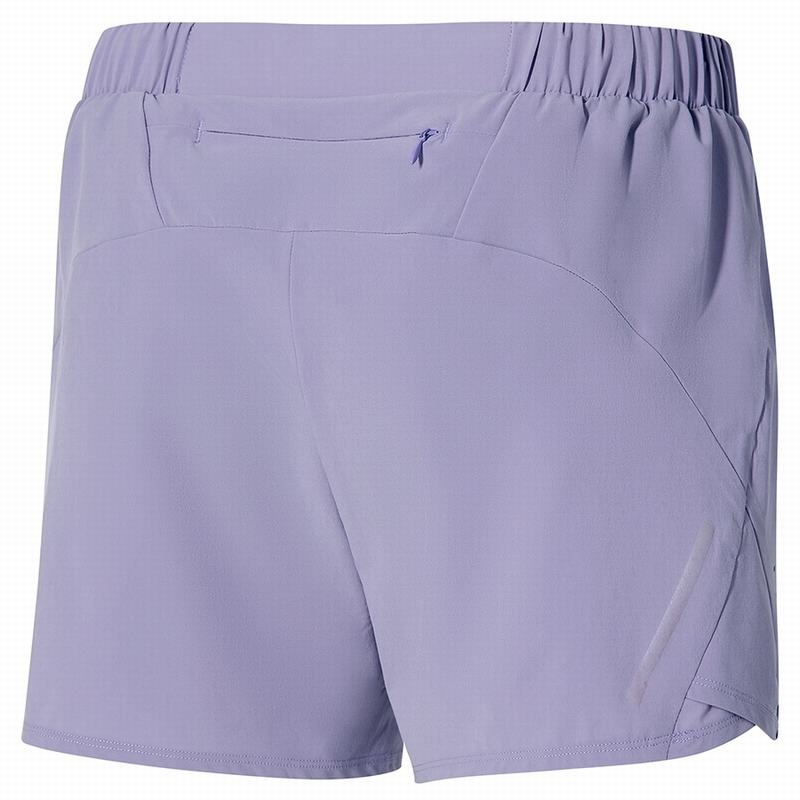 Short Mizuno Aero 4.5 Femme Violette | France M2786IV