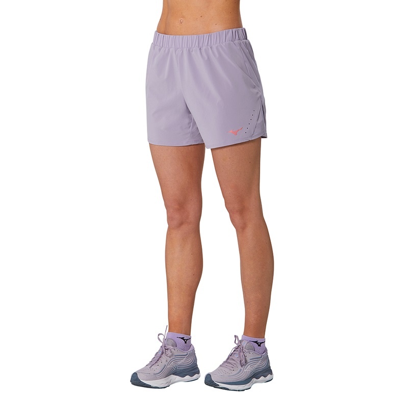 Short Mizuno Aero 4.5 Femme Violette | France M2786IV