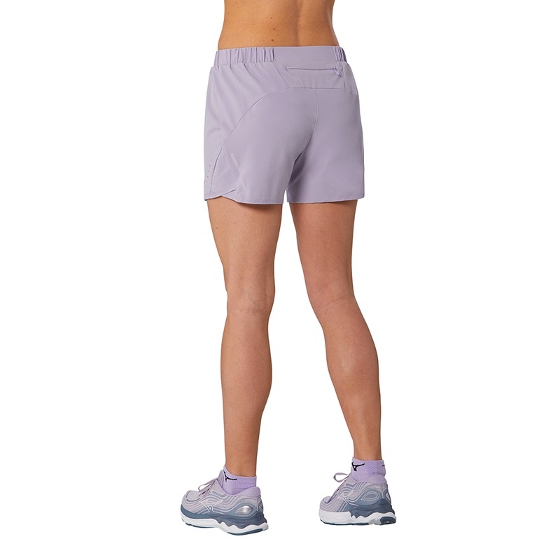 Short Mizuno Aero 4.5 Femme Violette | France M2786IV