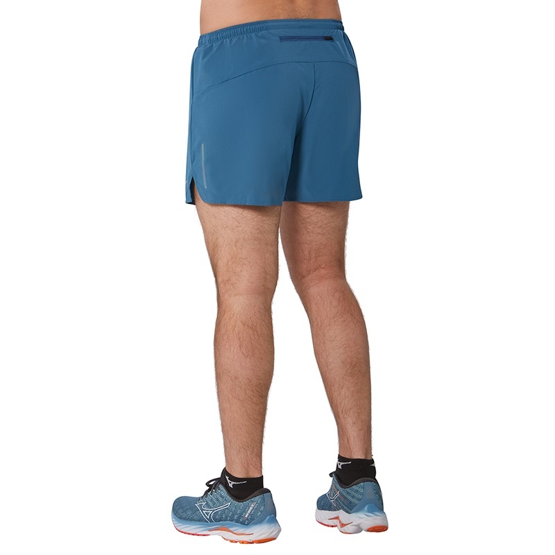 Short Mizuno Aero 4.5 Homme Bleu | France M3701JY