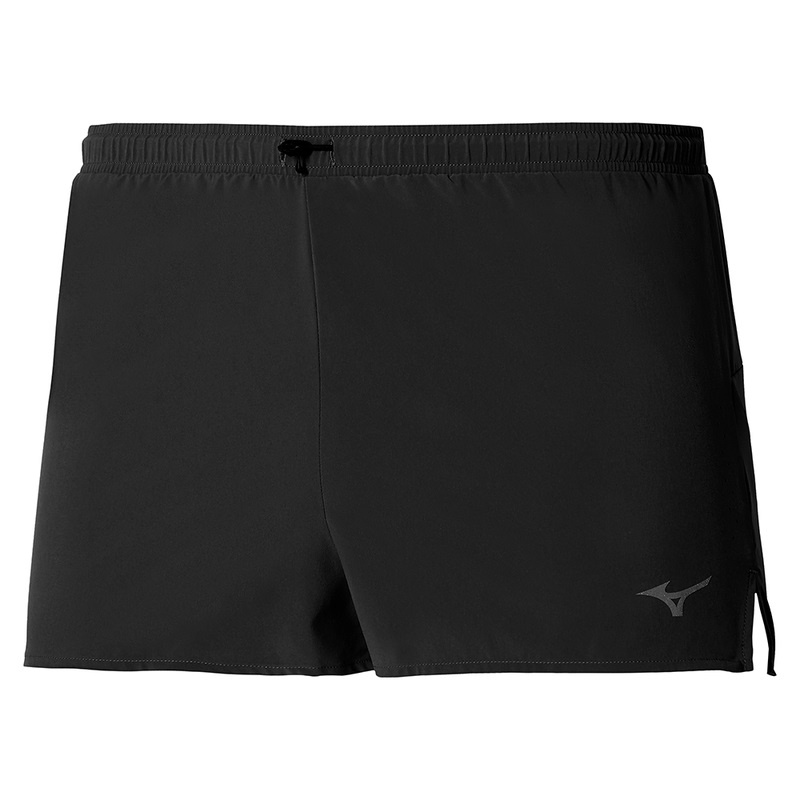 Short Mizuno Aero Split 1.5 Homme Noir | France M6704YK