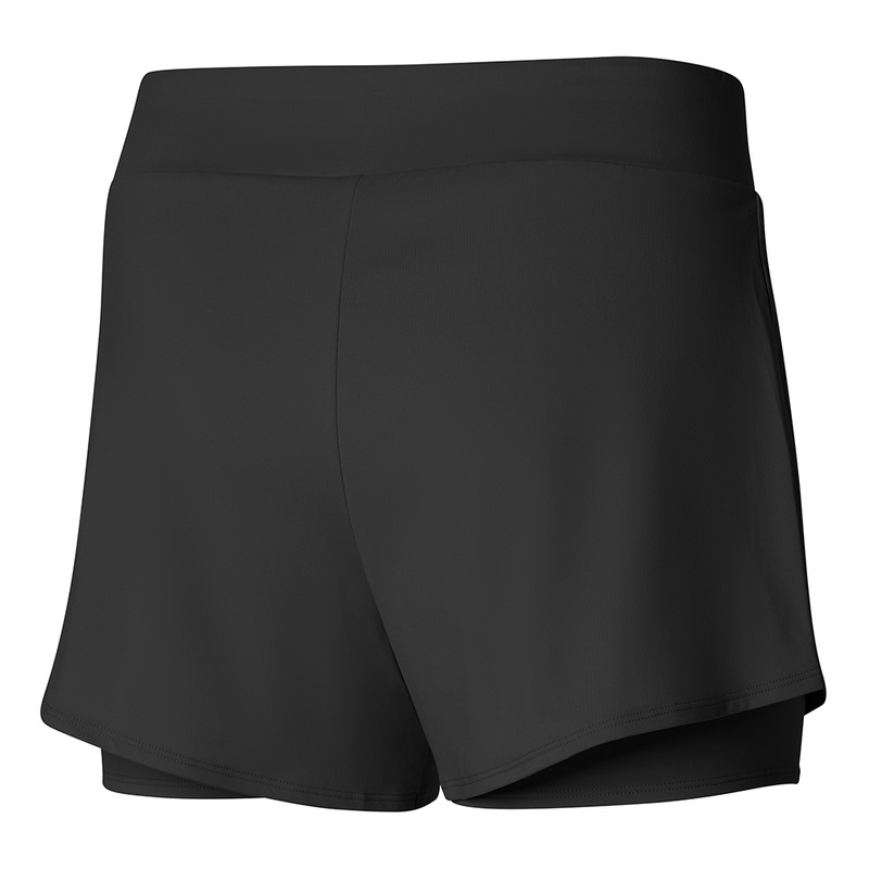 Short Mizuno Flex Femme Noir | France M4301XT