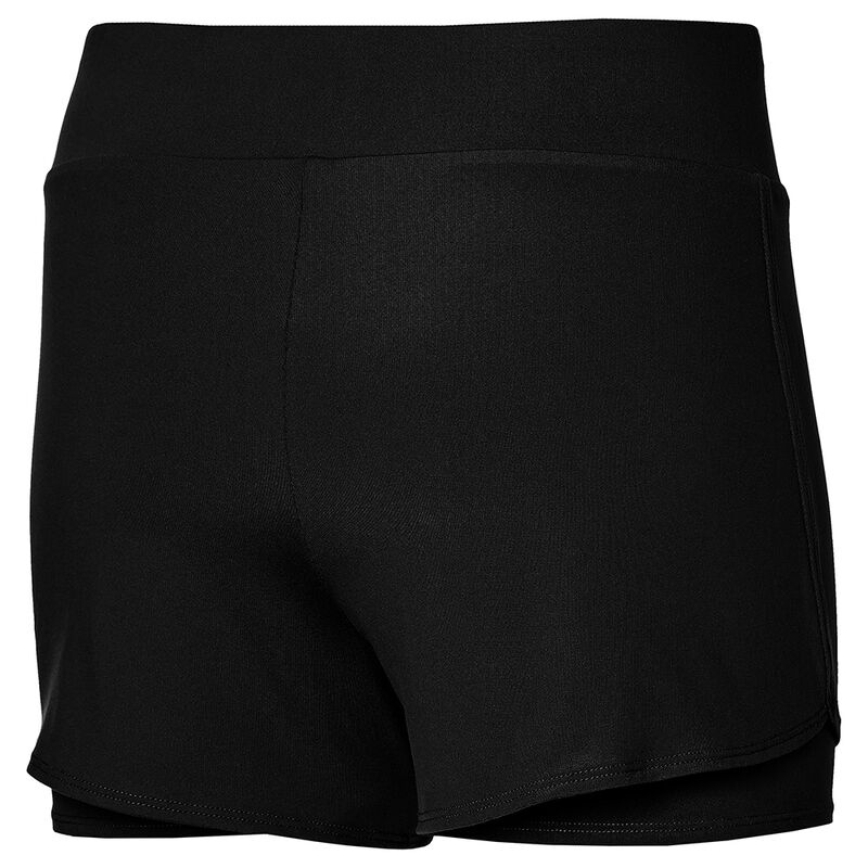 Short Mizuno Flex Femme Noir | France M8216ON