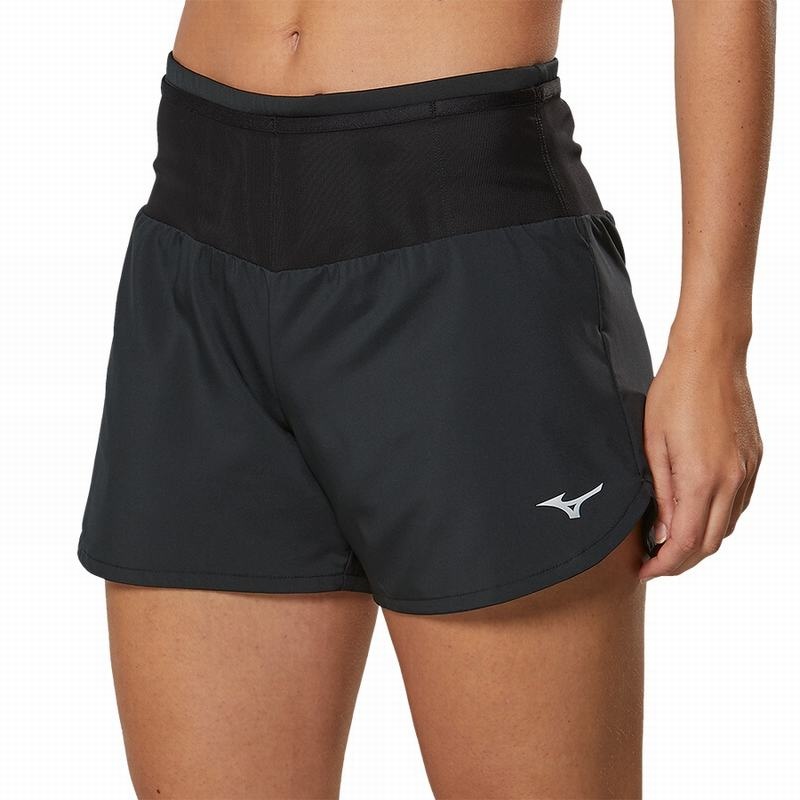 Short Mizuno Multi Pocket Femme Noir | France M1480EO