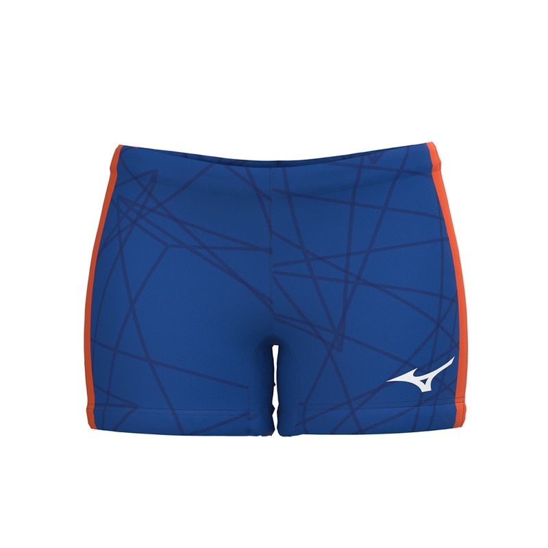 Short Mizuno Nevobo Volleyball Match Femme Bleu | France M5164BG