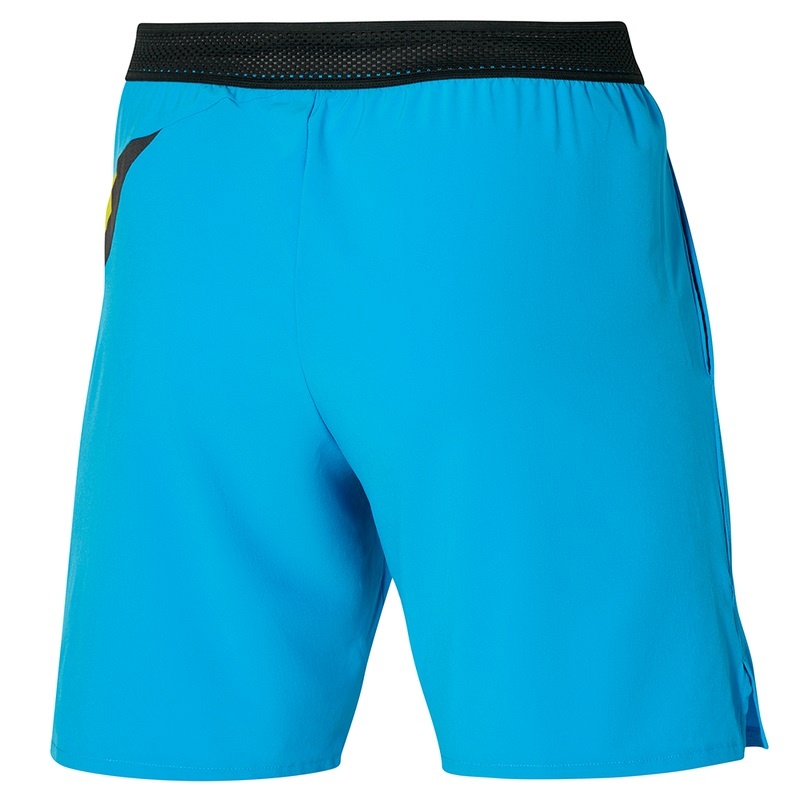 Short Mizuno Release 8 In Amplify Homme Bleu | France M2768LE