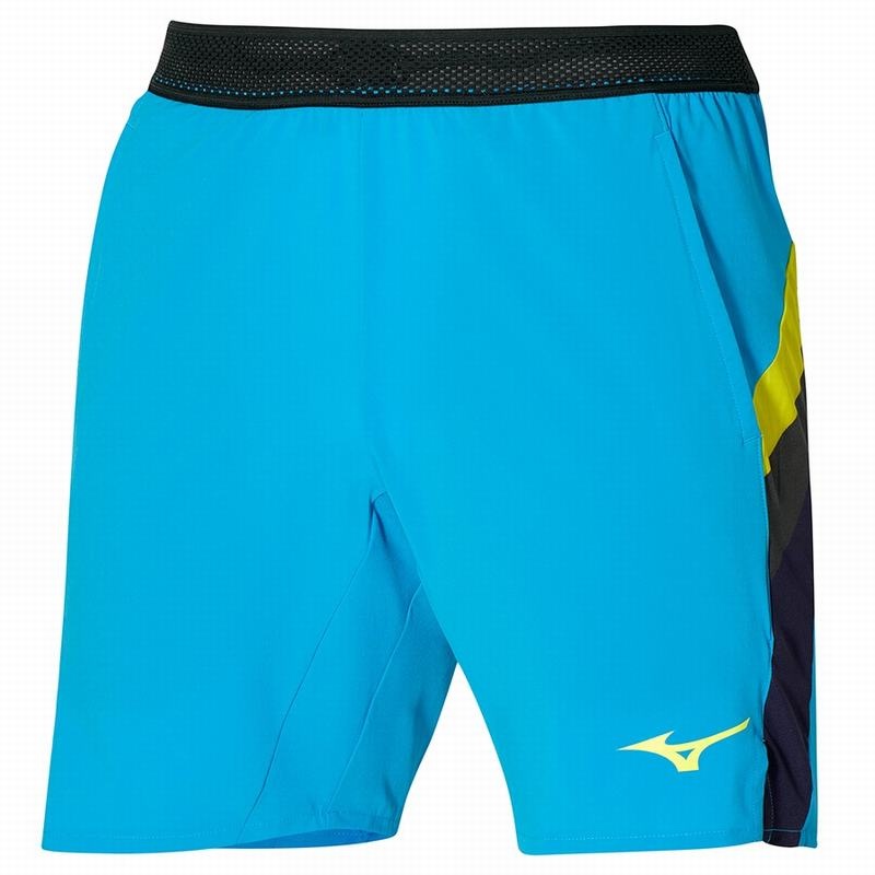 Short Mizuno Release 8 In Amplify Homme Bleu | France M2768LE