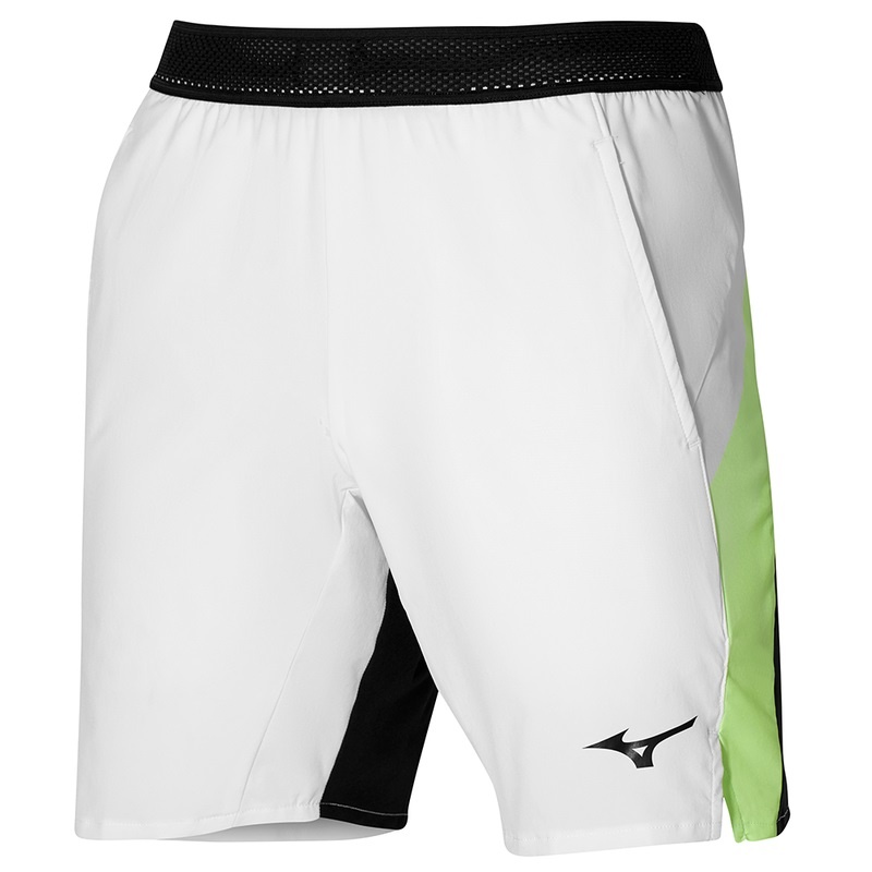 Short Mizuno Release 8 In Amplify Homme Blanche | France M0837FN