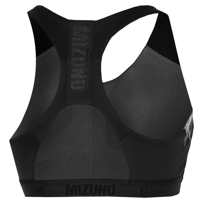 Soutien Gorge Sport Mizuno Alpha Graphique Femme Noir | France M6317DJ