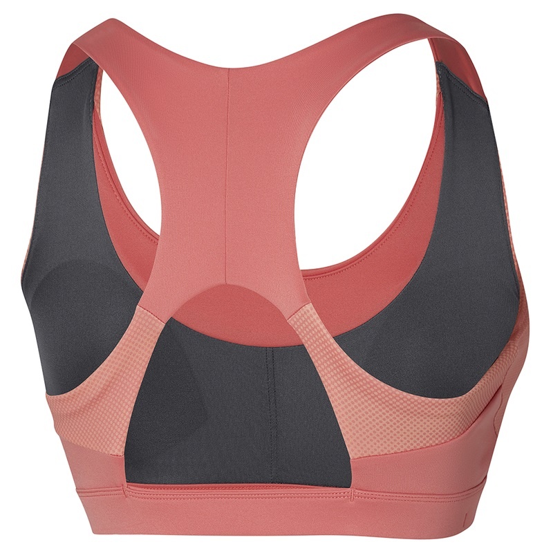 Soutien Gorge Sport Mizuno Alpha Graphique Femme Corail | France M5427OH