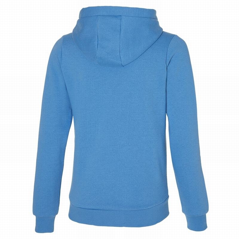 Sweat a Capuche Mizuno Femme Bleu | France M2791SB