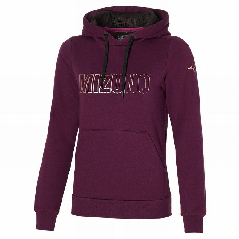 Sweat a Capuche Mizuno Femme Violette | France M1758NO