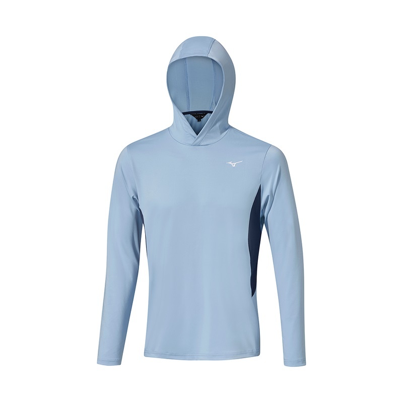 Sweat a Capuche Mizuno G-Style Homme Bleu | France M9608WQ