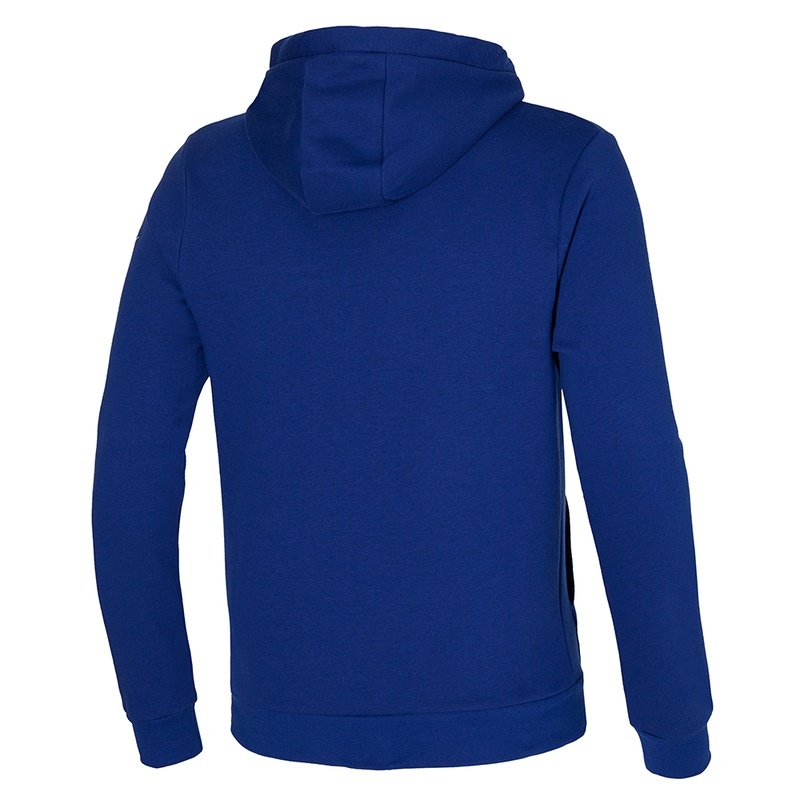 Sweat a Capuche Mizuno Homme Bleu | France M6785SE