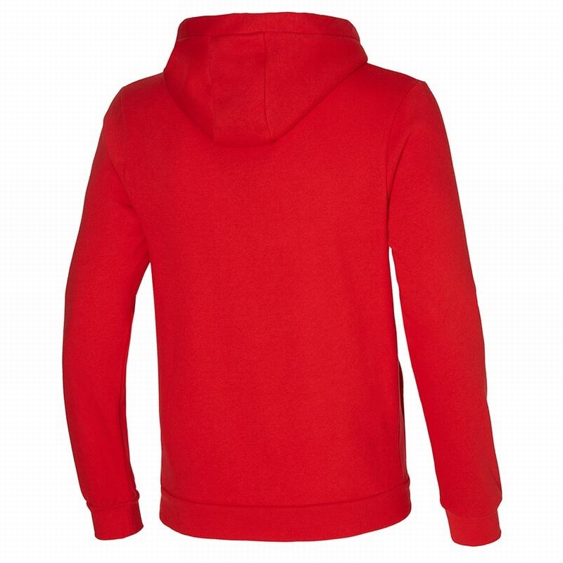 Sweat a Capuche Mizuno Homme Rouge | France M3078WC