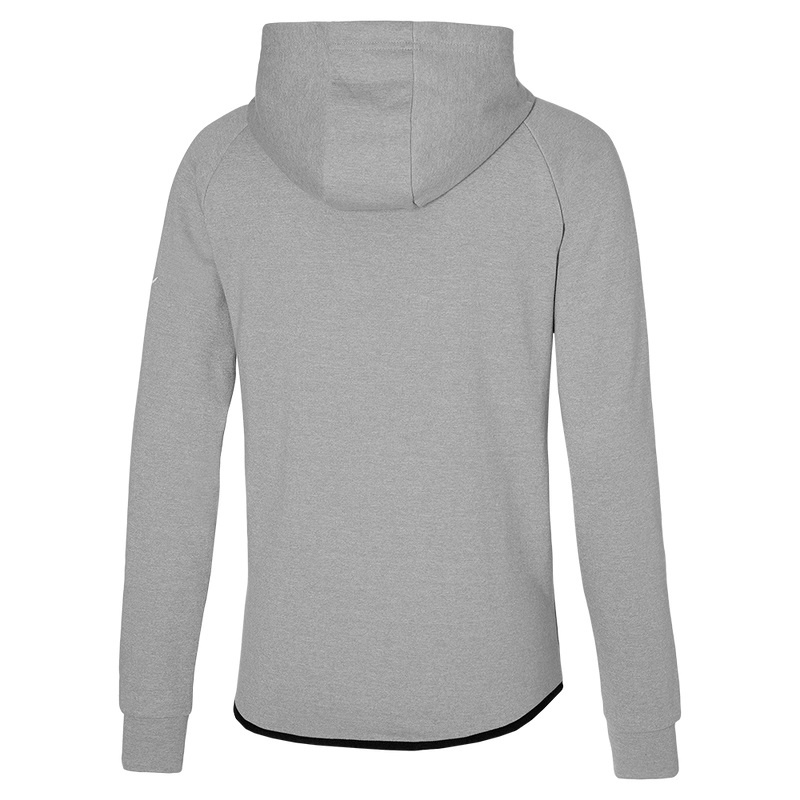 Sweat a Capuche Mizuno Rb Sweat Femme Grise | France M8437CK