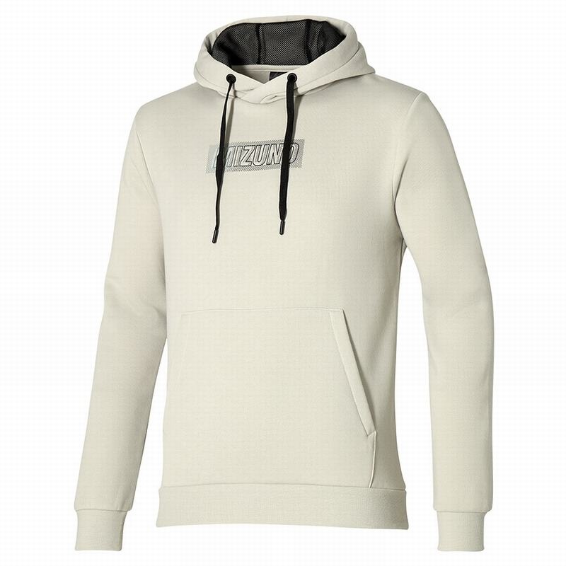 Sweat a Capuche Mizuno Release Homme Beige | France M5276LV