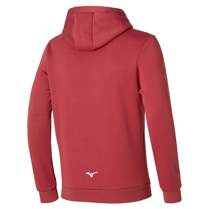 Sweat a Capuche Mizuno Release Homme Rouge | France M7318AP