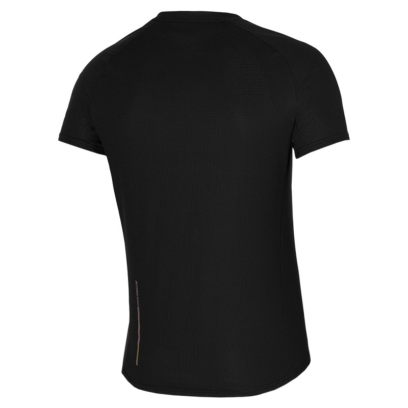 T Shirts Mizuno Aero Tee Homme Noir | France M0852RJ