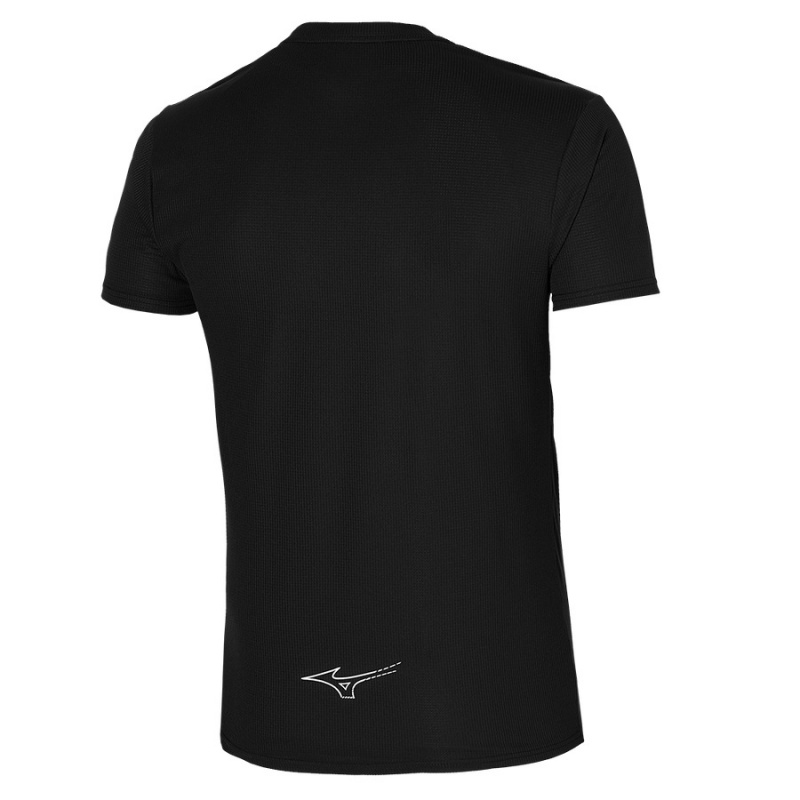 T Shirts Mizuno Dryaeroflow Tee Homme Noir | France M4718DN