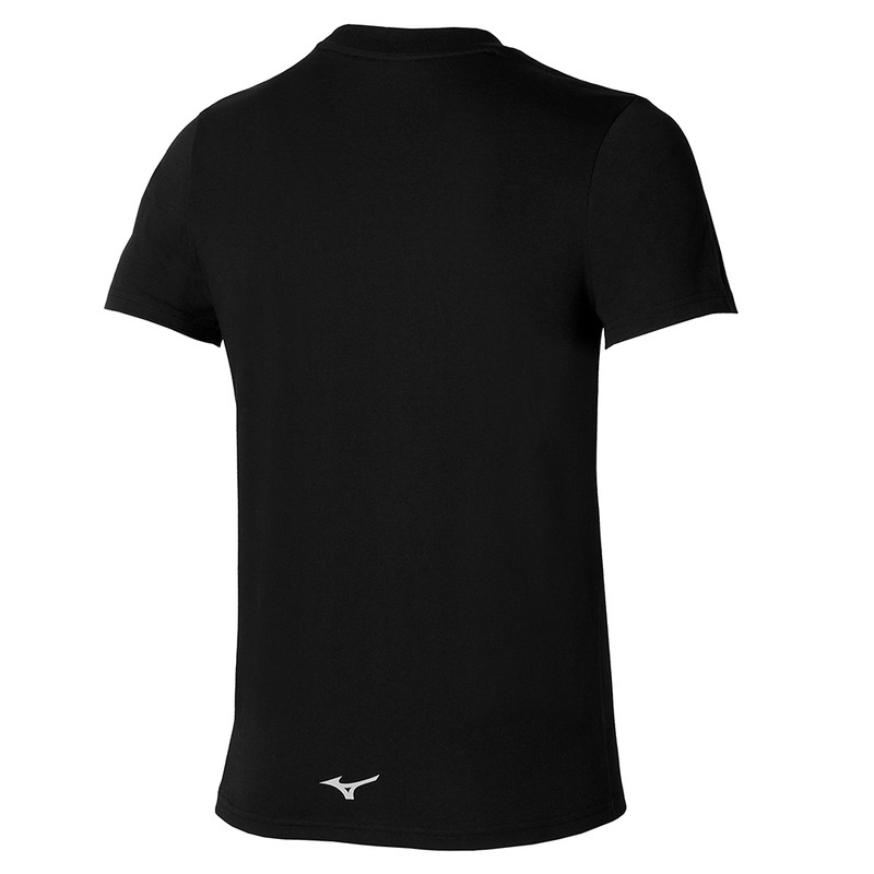 T Shirts Mizuno Rb Logo Tee Homme Noir | France M4167VI