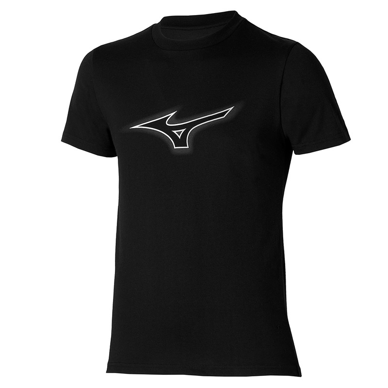 T Shirts Mizuno Rb Logo Tee Homme Noir | France M4167VI