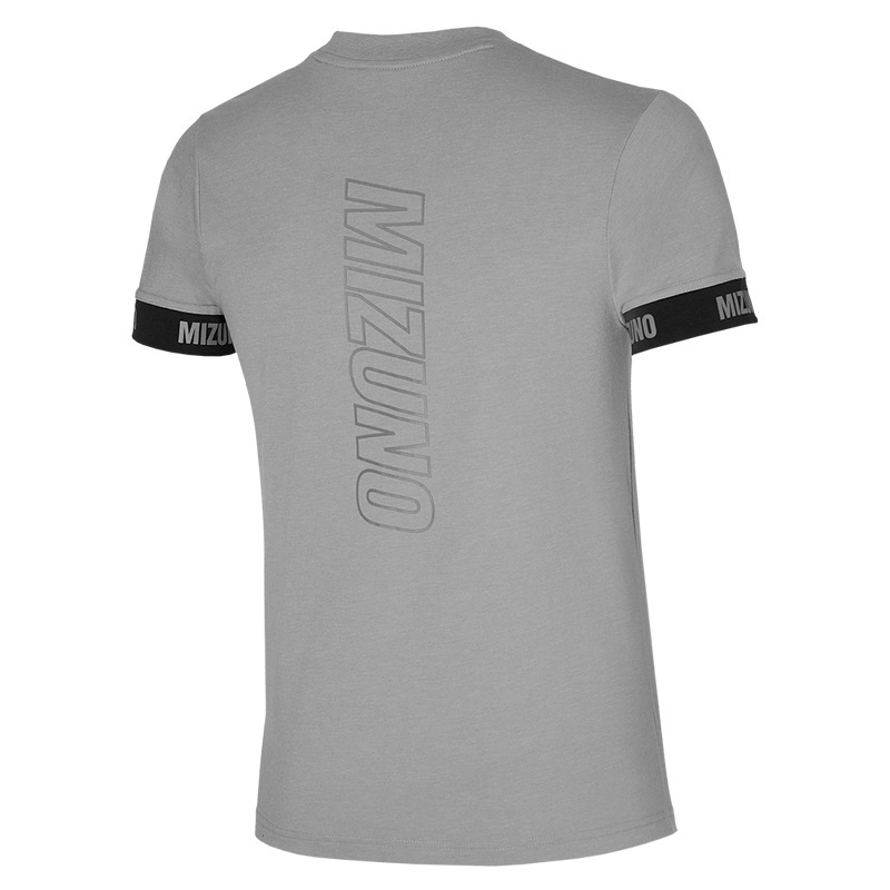 T Shirts Mizuno Tee Homme Grise | France M7918AK